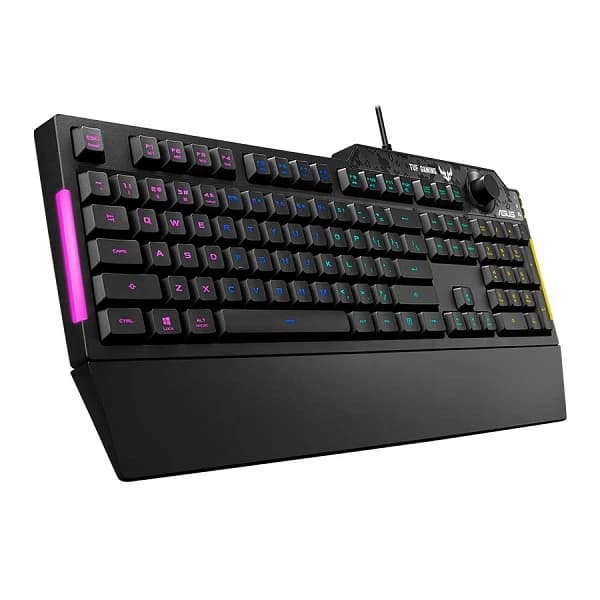 کیبورد باسیم گیمینگ ایسوس مدل TUF K1 RGB — تصویر ۴