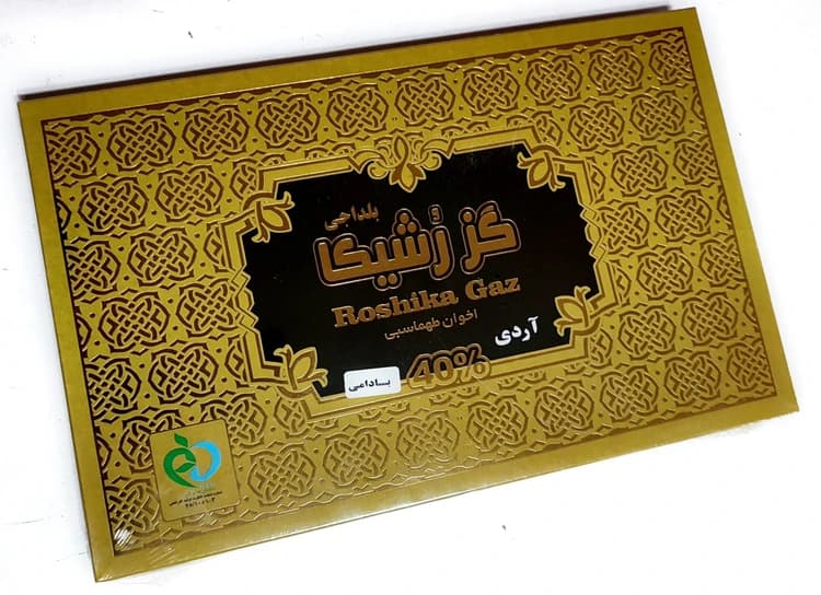 گز ۴۰ درصد بادامی بلداجی