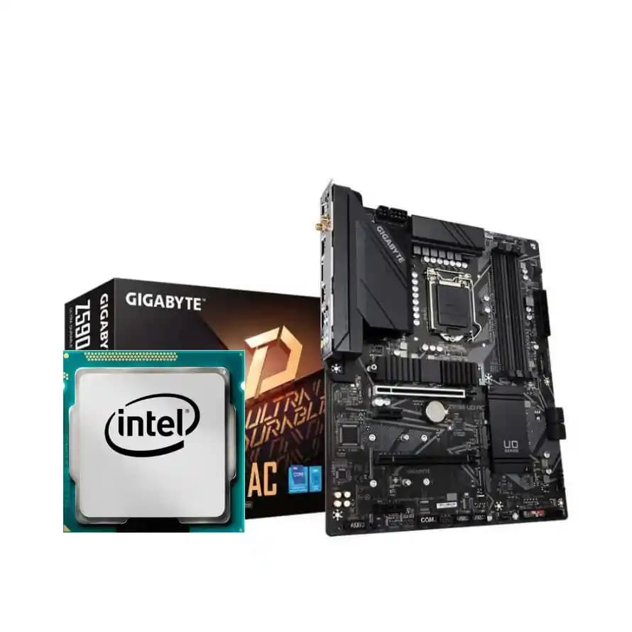 باندل کارکرده مادربرد گیگابایت Z590 UD AC با Core i9 11900K — تصویر ۶