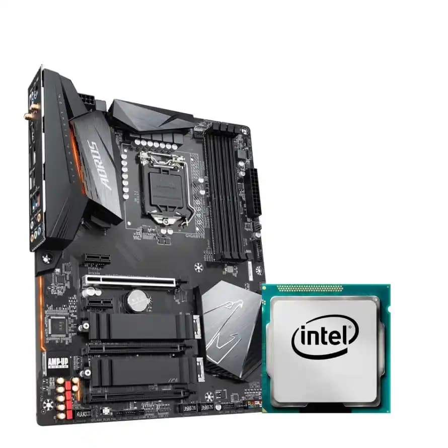 باندل کارکرده مادربرد گیگابایت مدل B460 AORUS PRO AC با Core i9 10900K — تصویر ۵