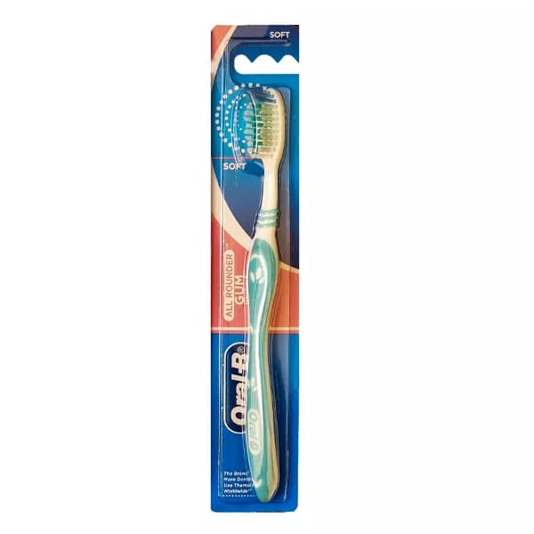 مسواک اورال-بی سری ALL ROUNDER مدل GUM Protect با برس نرم — تصویر ۳
