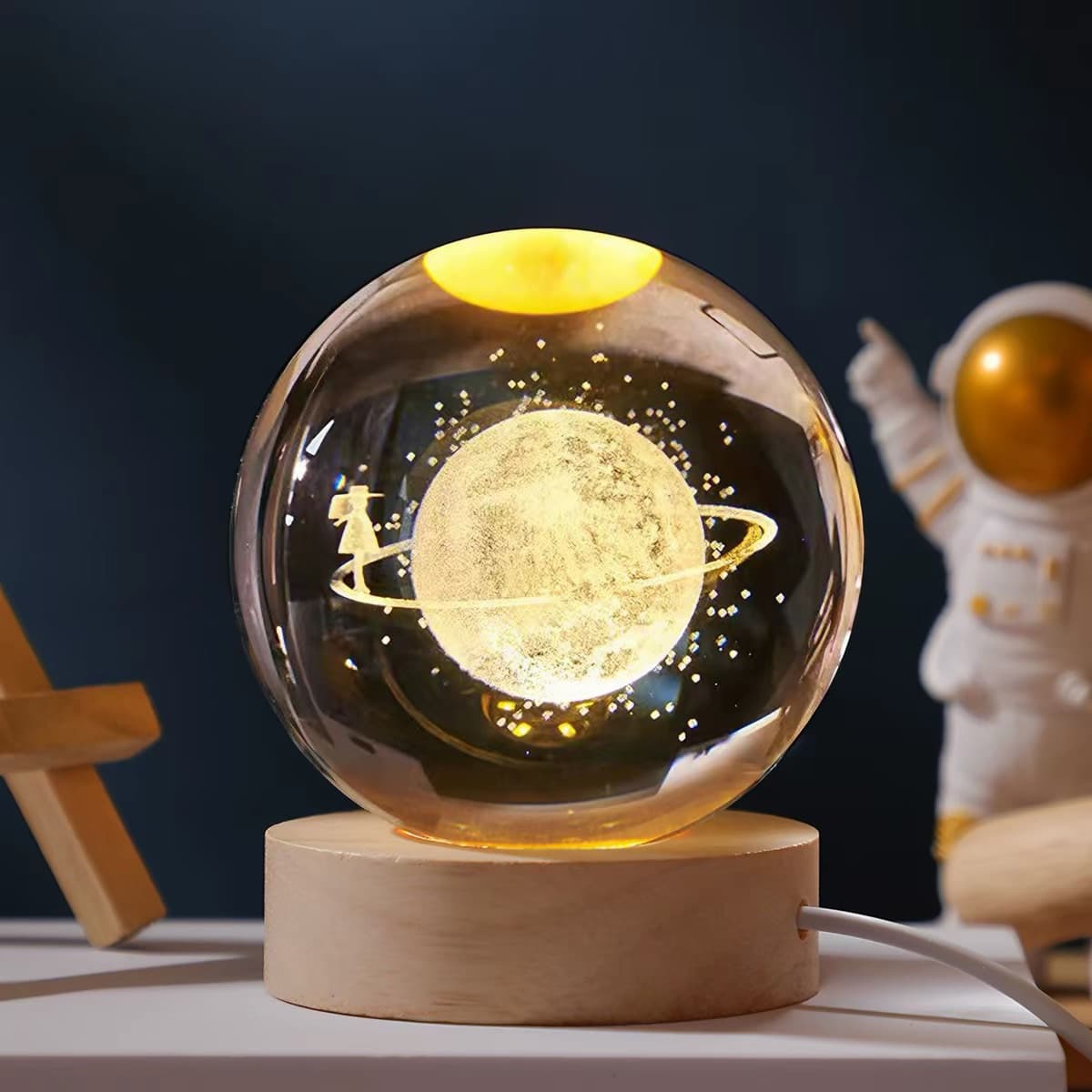 گوی کریستال 8 سانت — تصویر ۷