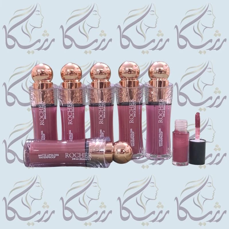 رژ لب مایع روچر بیوتی سر دایرهای (کد 38-807) — تصویر ۵