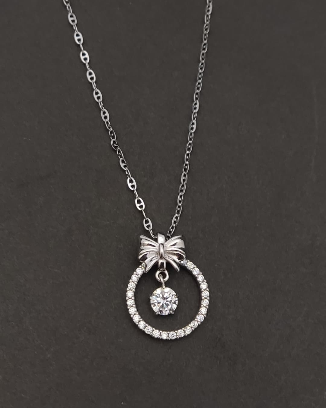 گردنبند نقره رویال ست