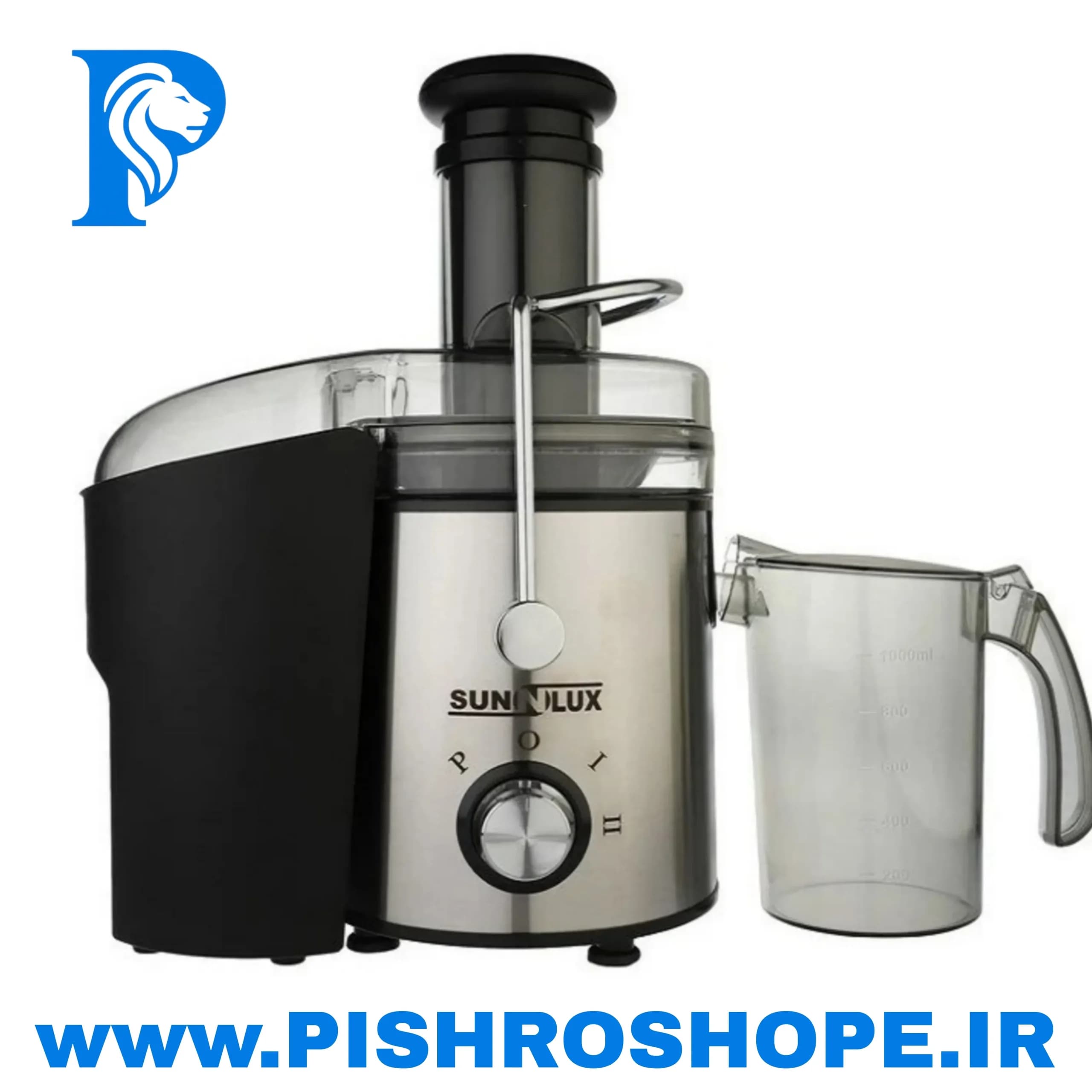 آبميوه گيري سه کاره ولوومي سان لوکس JB-400SS — تصویر ۳
