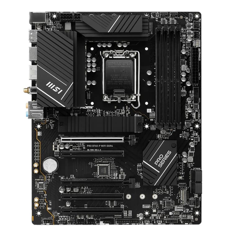 مادربرد کارکرده ام اس آی مدل PRO B760-P WIFI DDR4 — تصویر ۲