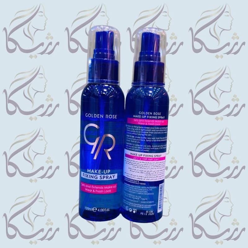 اسپری فیکس و تثبیت‌کننده آرایش گلدن رز — تصویر ۴