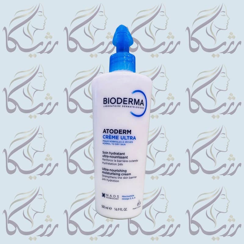 کرم مرطوب‌کننده و تغذیه‌کننده صورت و بدن پوست خشک مدل آتودرم 500 میل — تصویر ۳