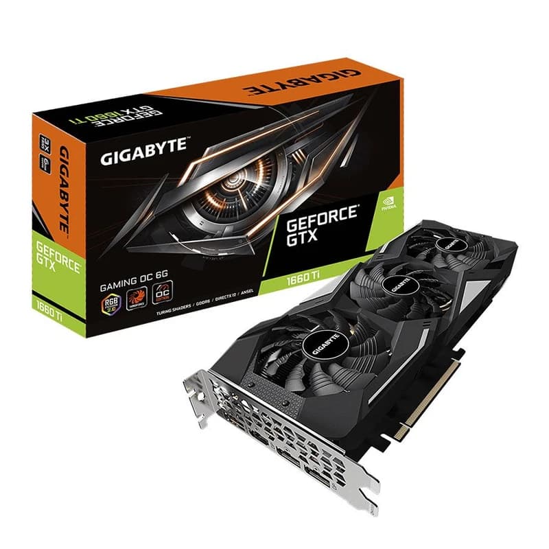کارت گرافیک کاکرده گیگابایت مدل GeForce GTX 1660 TI GAMING OC 6G — تصویر ۲