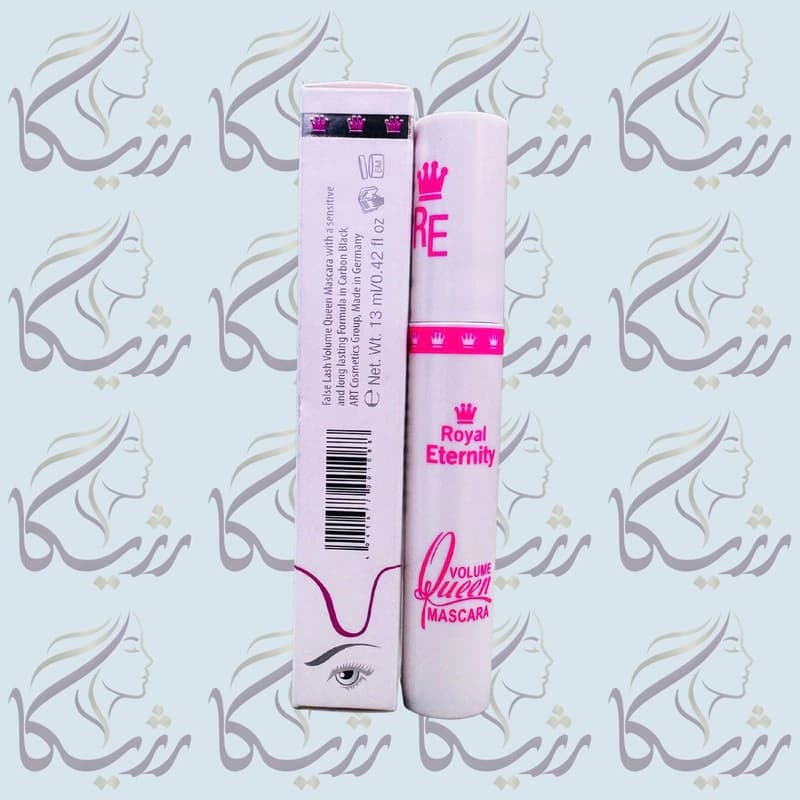ریمل اترنیتی سفید مدل ولوم کویین ضد حساسیت 13 میل — تصویر ۳