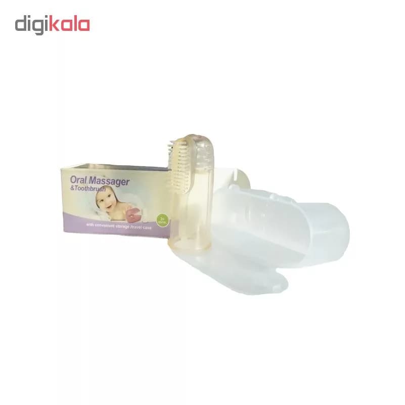 مسواک انگشتی نوزاد مدل Oralmassager — تصویر ۲