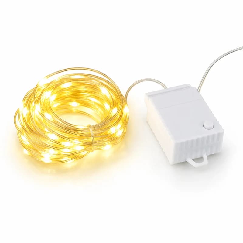 ریسه LED خارجی سیم ژله ای 10متری 100چراغ برقی — تصویر ۶