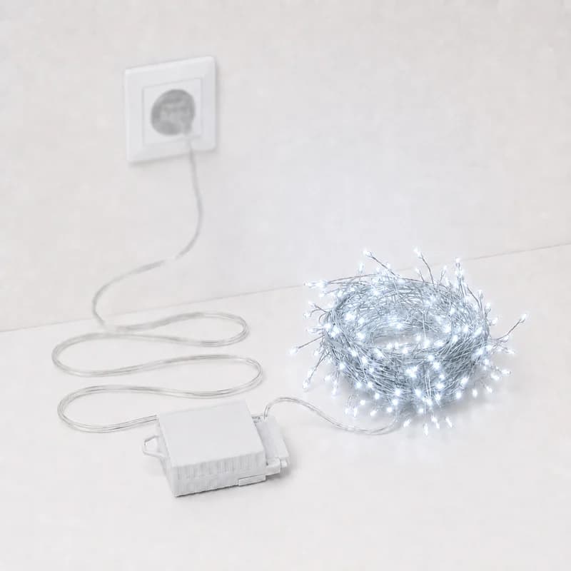ریسه LED خارجی مفتولی 10متری 300چراغ برقی