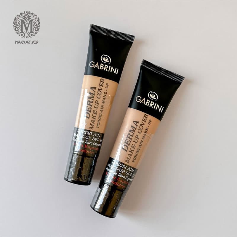 کرم پودر تیوپی گابرینی اصل مدل Derma حجم 40 میل — تصویر ۳