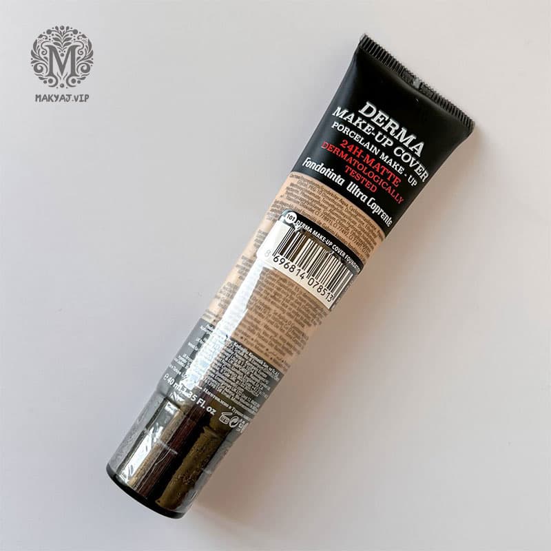 کرم پودر تیوپی گابرینی اصل مدل Derma حجم 40 میل — تصویر ۲