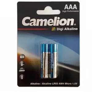 باتری نیم قلمی کملیون ۲تایی Camelion Digi Alkaline AAA