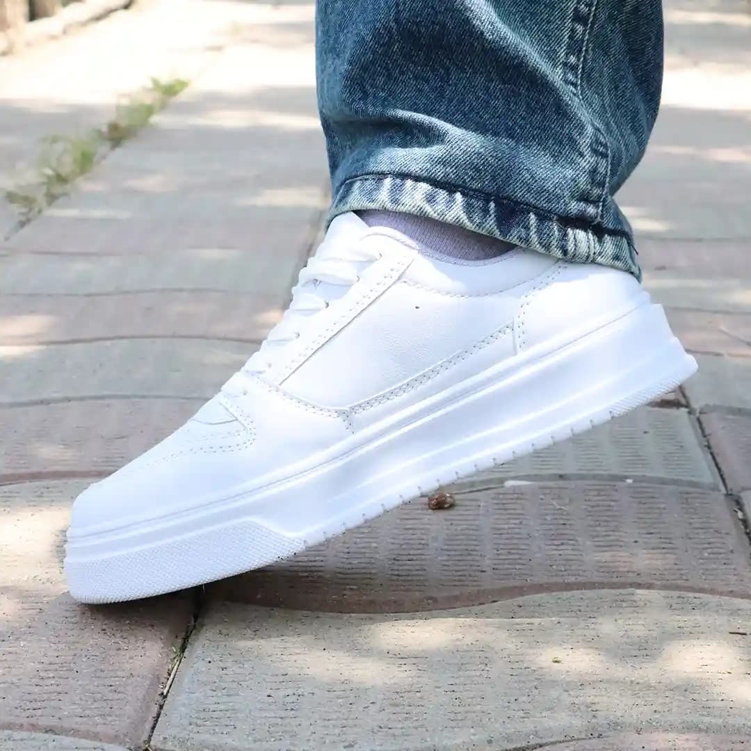 کفش اسپرت سفید مدل ونس Vans کد MO3 — تصویر ۲