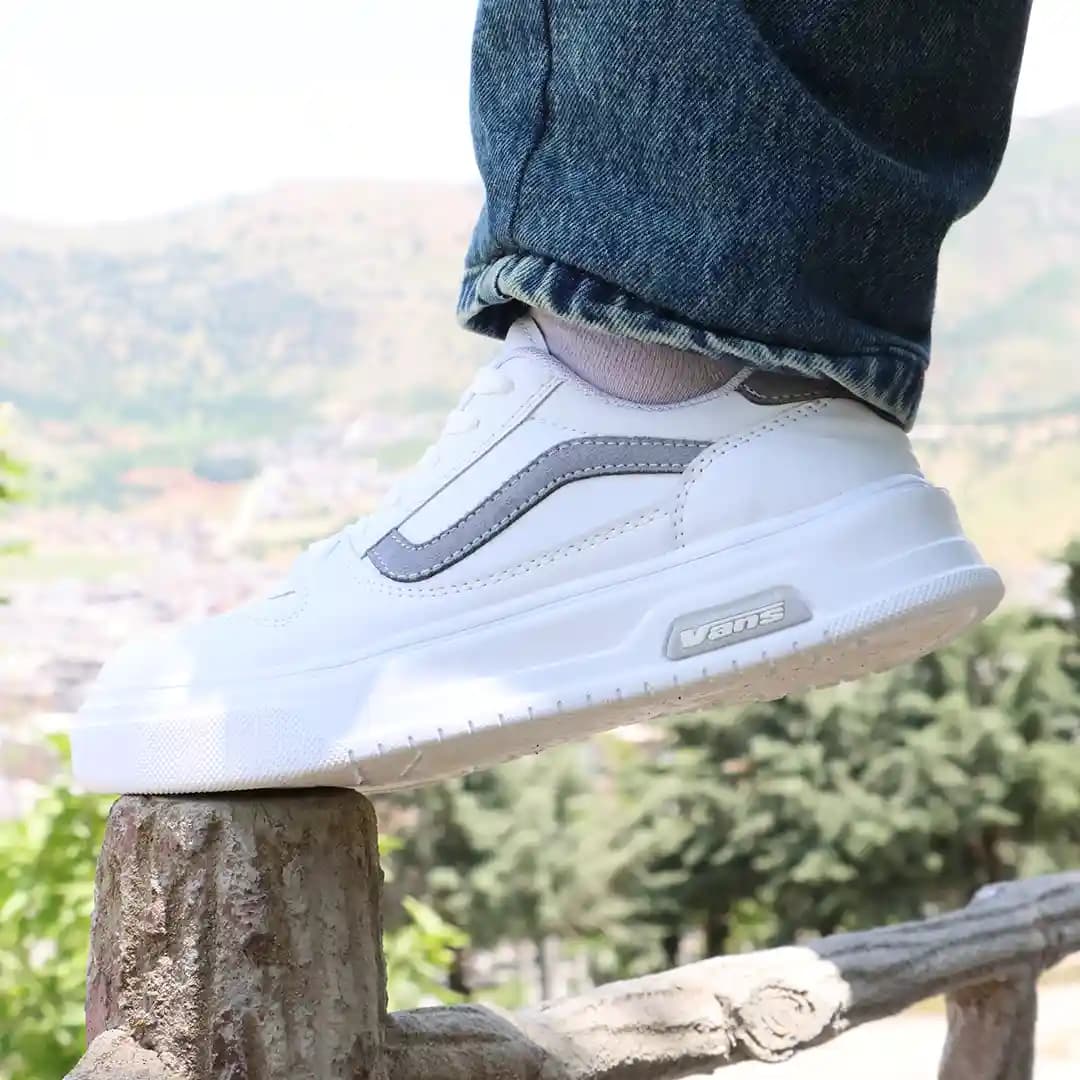 کفش اسپرت سفید مدل ونس Vans کد MO3 — تصویر ۳