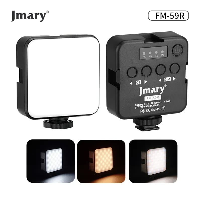 نور ثابت ال ای دی جیماری مدل Jmary FM-59R — تصویر ۹