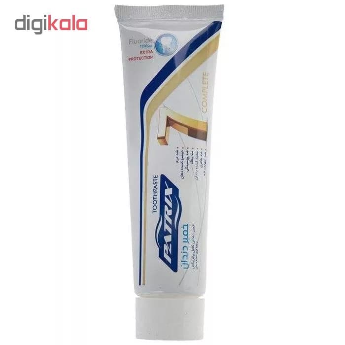 مسواک و خمیر دندان پاتریکس مدل EXTRA PROTECTION — تصویر ۲