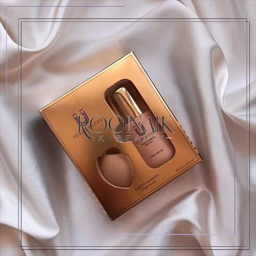 ست کرم پودر لاکچری کوین اصل مدل سیلیکونی