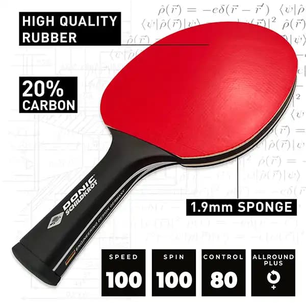 راکت پینگ پنگ DONIC مدل CARBOTEC 900 — تصویر ۵