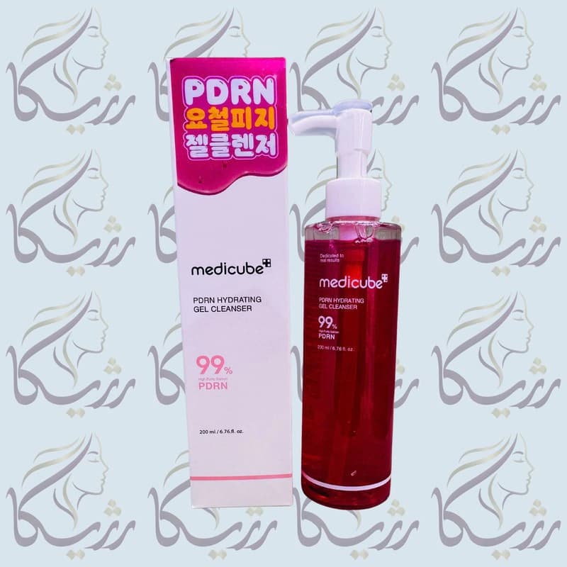 ژل شستشوی آب‌رسان PDRN مدیکیوب (ژل به فوم) 200 میل