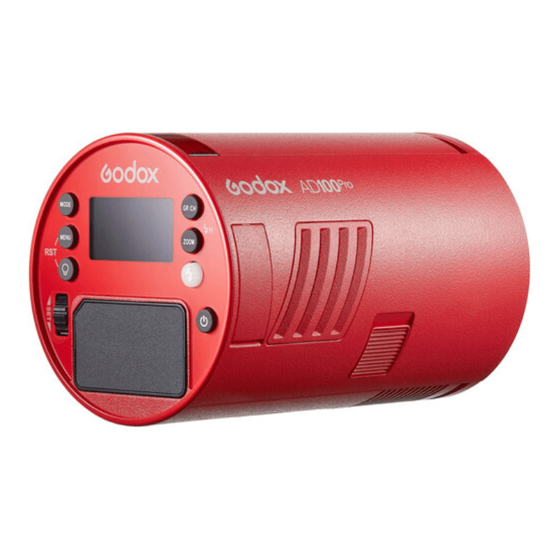 فلاش پرتابل گودکس Godox AD100pro Pocket Flash Red — تصویر ۳
