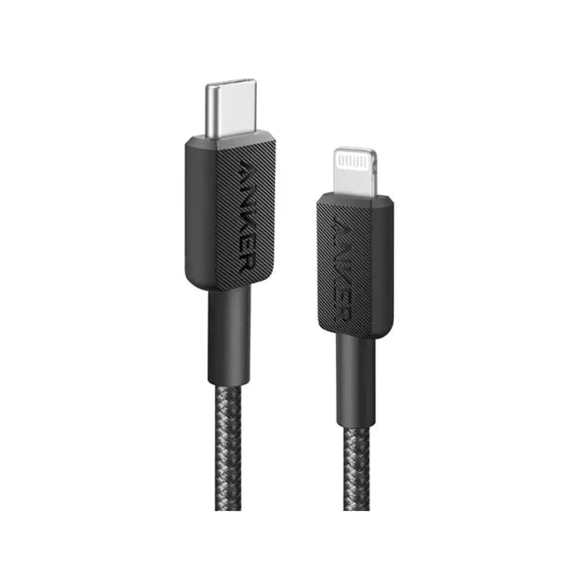 کابل تبدیل USB-C به لایتنینگ انکر مدل A81B5H11 طول 90 سانتی متر