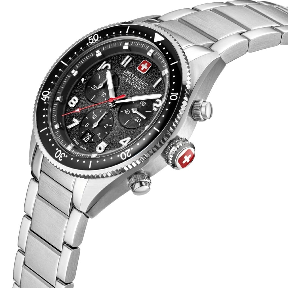 ساعت مچی عقربه ای مردانه سوئیس میلیتاری هانوا (Swiss Military Hanowa) مدل SMWGI0003803 — تصویر ۱۱