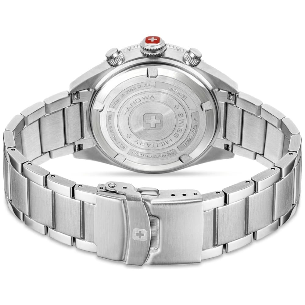 ساعت مچی عقربه ای مردانه سوئیس میلیتاری هانوا (Swiss Military Hanowa) مدل SMWGI0003803 — تصویر ۱۰