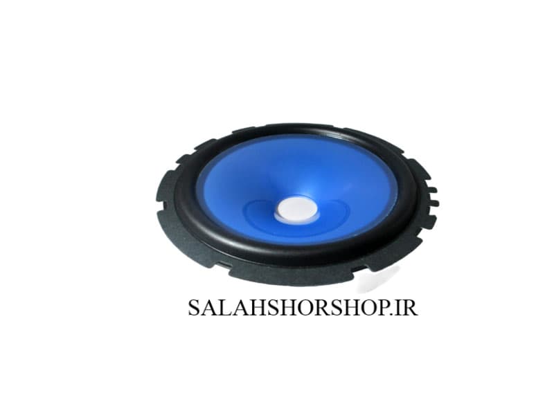 صفحه بلندگو 6 اینچ پلاستیکی (آبی) گلویی 2.5