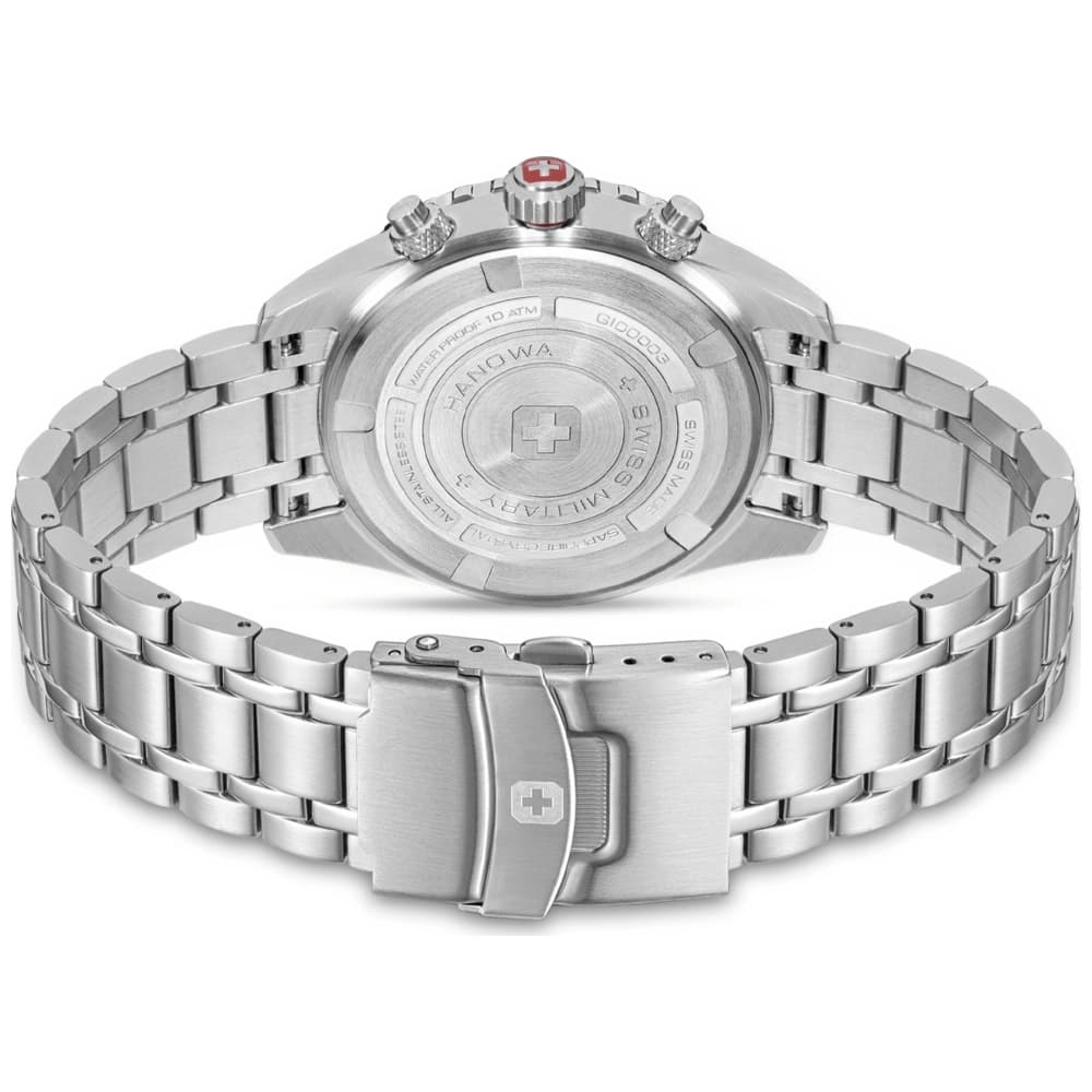 ساعت مچی عقربه ای مردانه سوئیس میلیتاری هانوا (Swiss Military Hanowa) مدل SMWGI0000308 — تصویر ۱۰