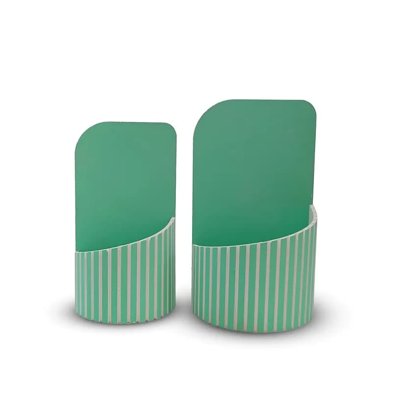 باکس PVC جلو نیم دایره 2تکه بسته 2عددی — تصویر ۸