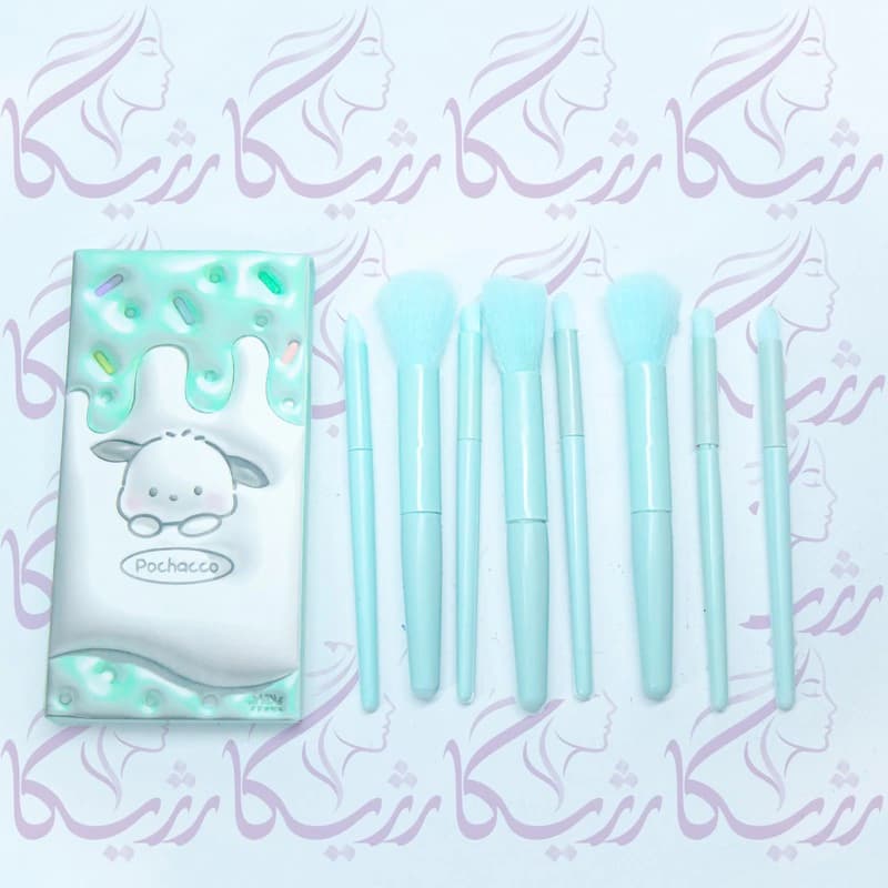 ست براش هشت تیکه پاستیلی باکس عروسکی — تصویر ۳