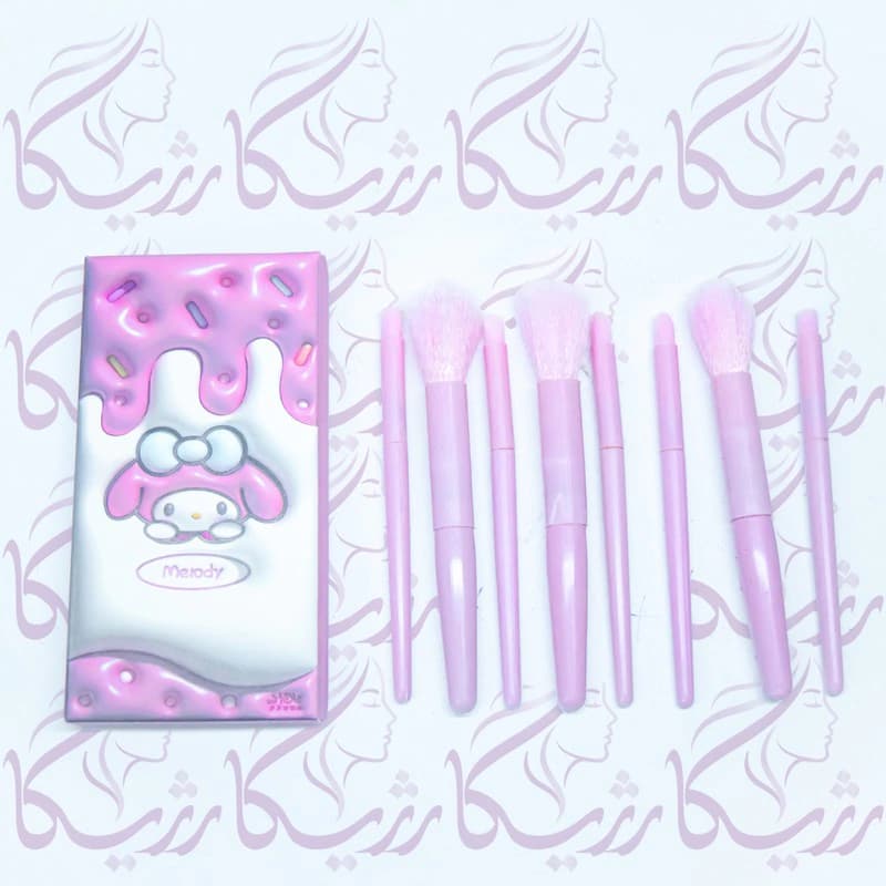 ست براش هشت تیکه پاستیلی باکس عروسکی — تصویر ۲