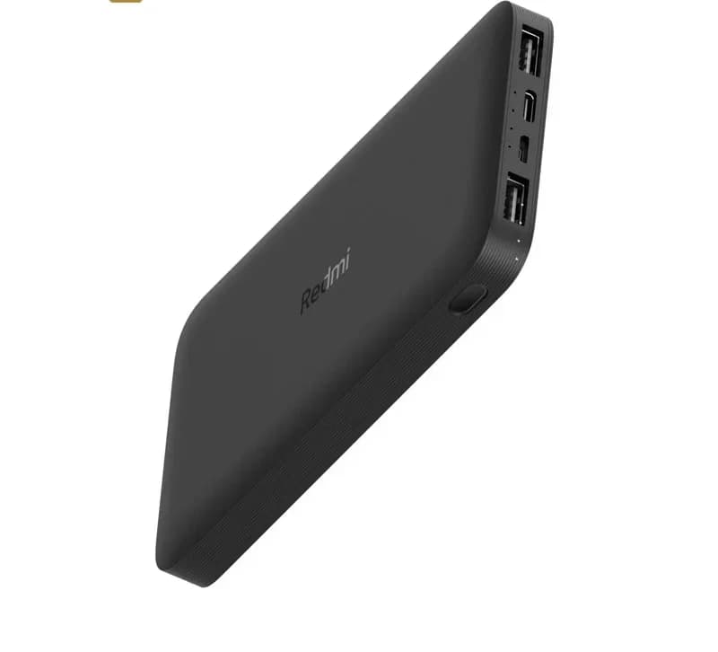 پاوربانک شیائومی Redmi 10000 میلی آمپر ساعت به همراه کابل تبدیل microUSB — تصویر ۲