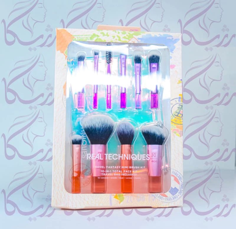 ست براش ۱۰ عددی مسافرتی ریل تکنیک مدل Fantasy Mini Brush — تصویر ۴