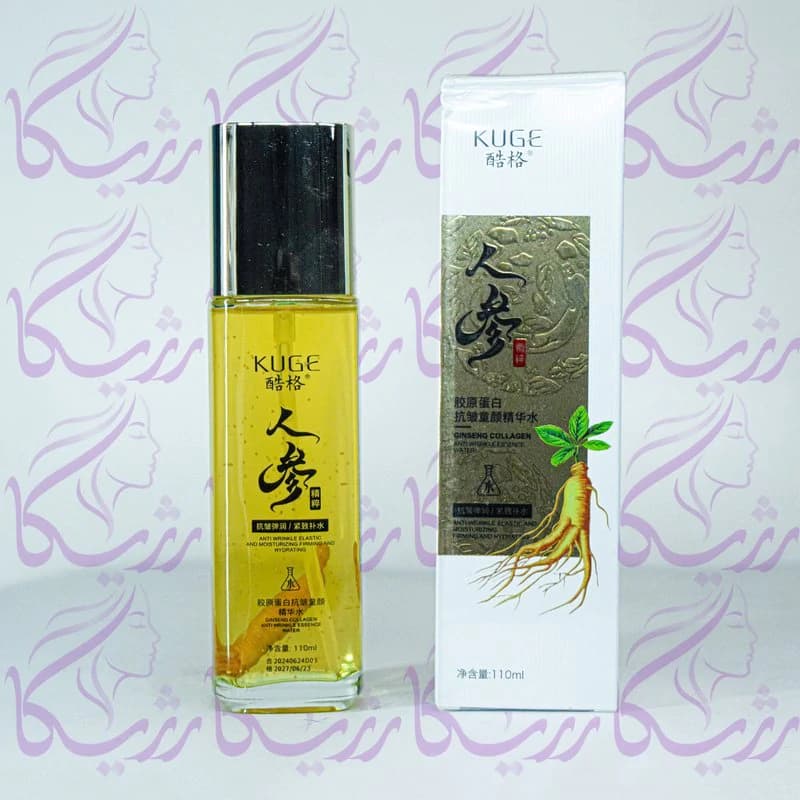 سرم آب‌رسان صورت ضد چروک و الاستیک کلاژن جینسینگ کاج 110 میلی‌لیتر-2450