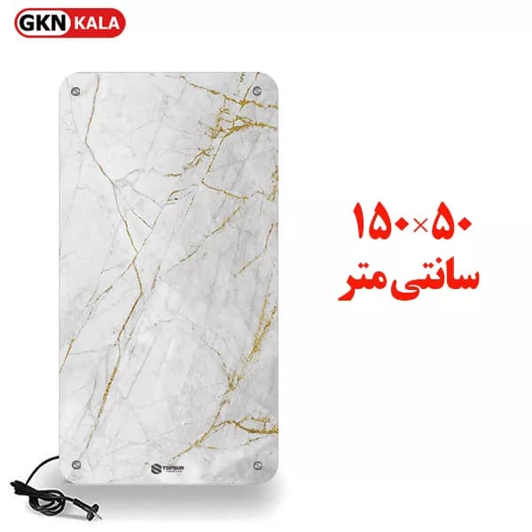 رادیاتور برقی دکوراتیو تاپسان 50×150 — تصویر ۲