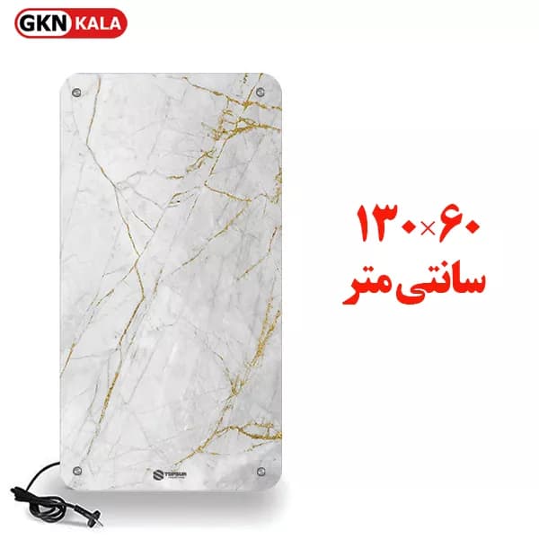 رادیاتور برقی دکوراتیو تاپسان 60×130 — تصویر ۲