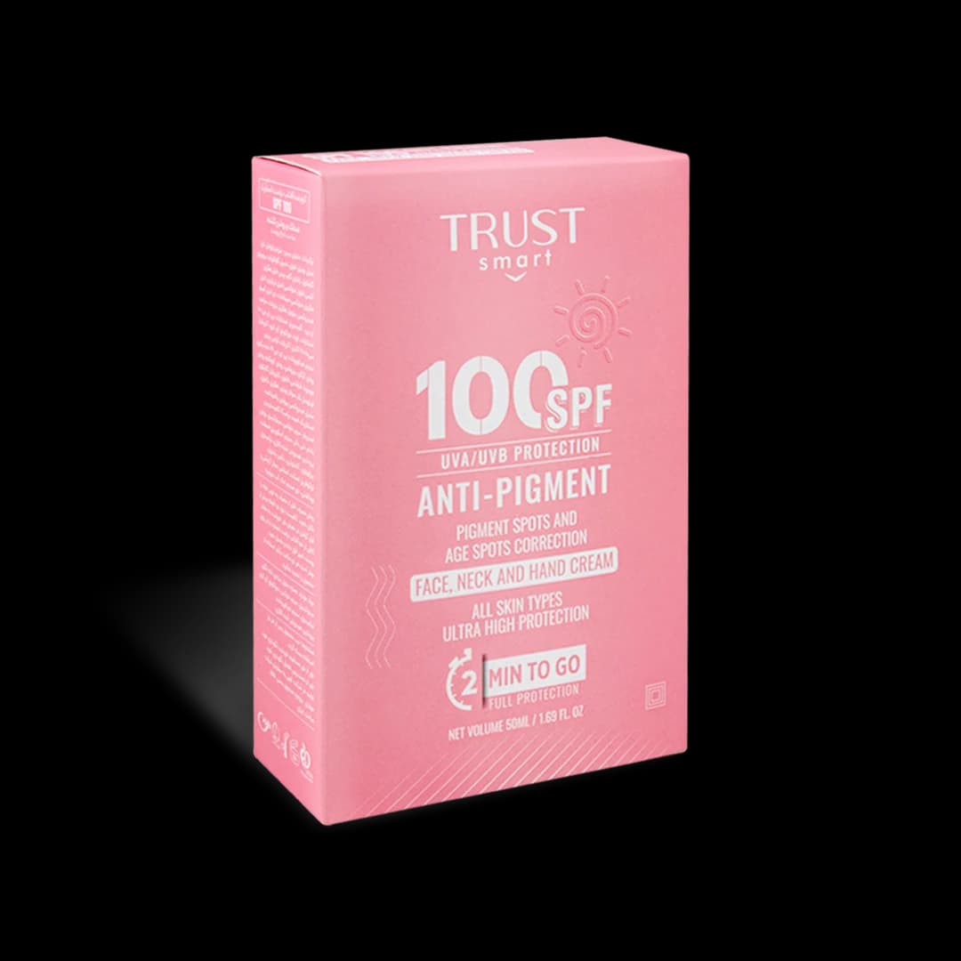 کرم ضدآفتاب SPF100 تراست اسمارت — تصویر ۳