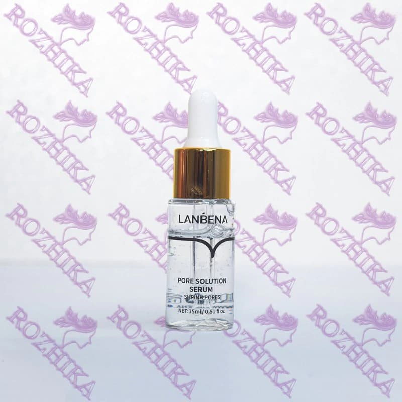سرم کوچک‌کننده منافذ لانبنا نقره‌ای 15 میلی‌لیتر (Pore Solution) — تصویر ۲
