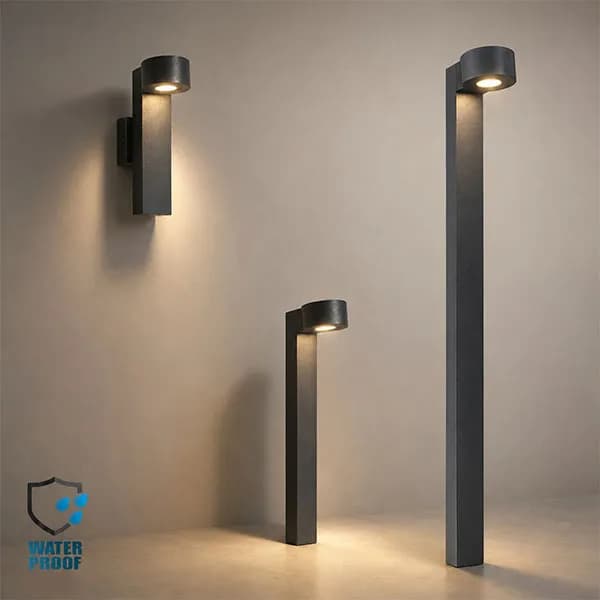 چراغ پارکی دیواری و ایستاده کد P112 — تصویر ۹