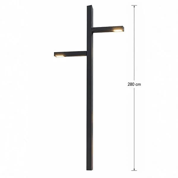 چراغ پارکی دیواری و ایستاده کد P110 — تصویر ۹