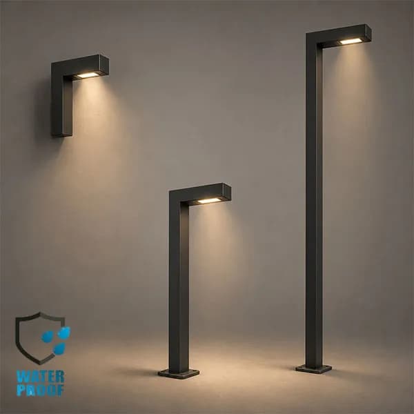 چراغ پارکی دیواری و ایستاده کد P109