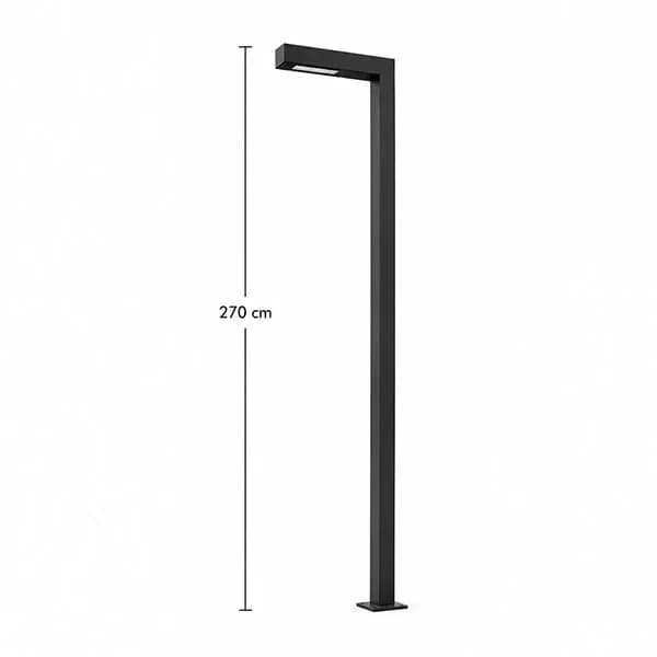 چراغ پارکی دیواری و ایستاده کد P109 — تصویر ۷