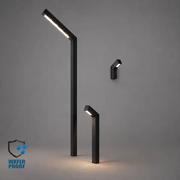 چراغ پارکی دیواری و ایستاده کد P107 — تصویر ۹