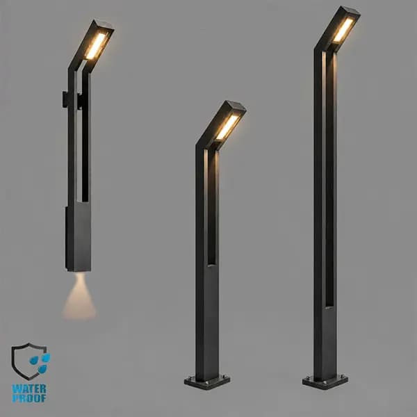 چراغ پارکی دیواری و ایستاده کد P106 — تصویر ۹