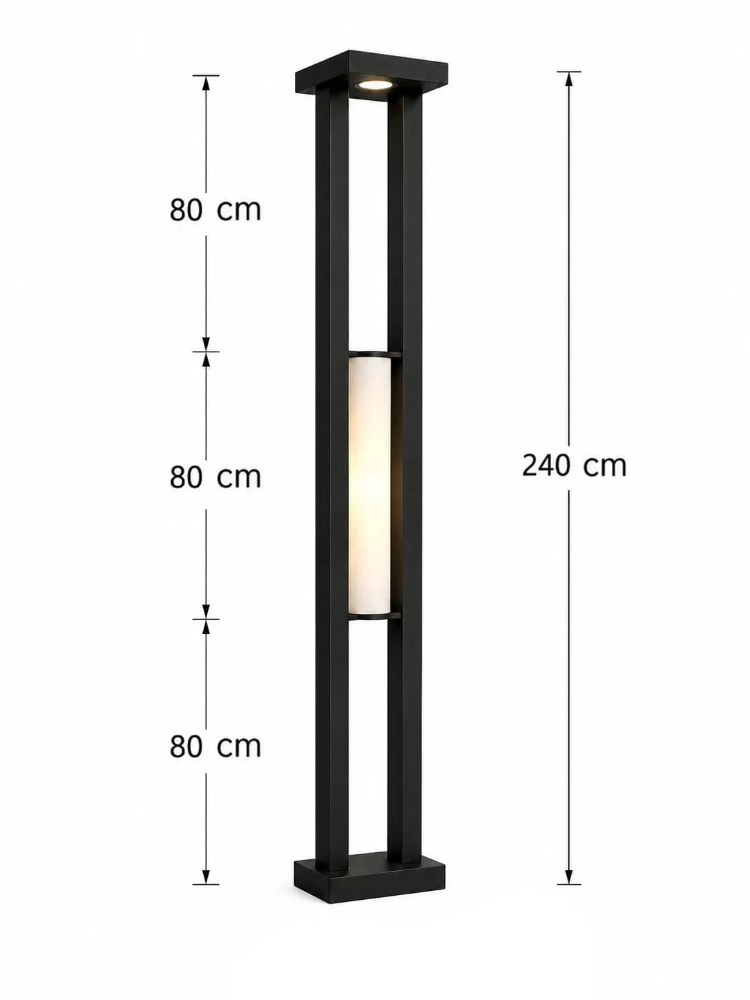 چراغ پارکی ایستاده کد P104 — تصویر ۷